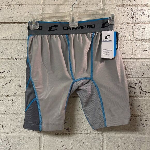 Champro Blue Padded Windmill Sliding Fastpitch Softball Shorts NWT Small - Picture 4 of 9